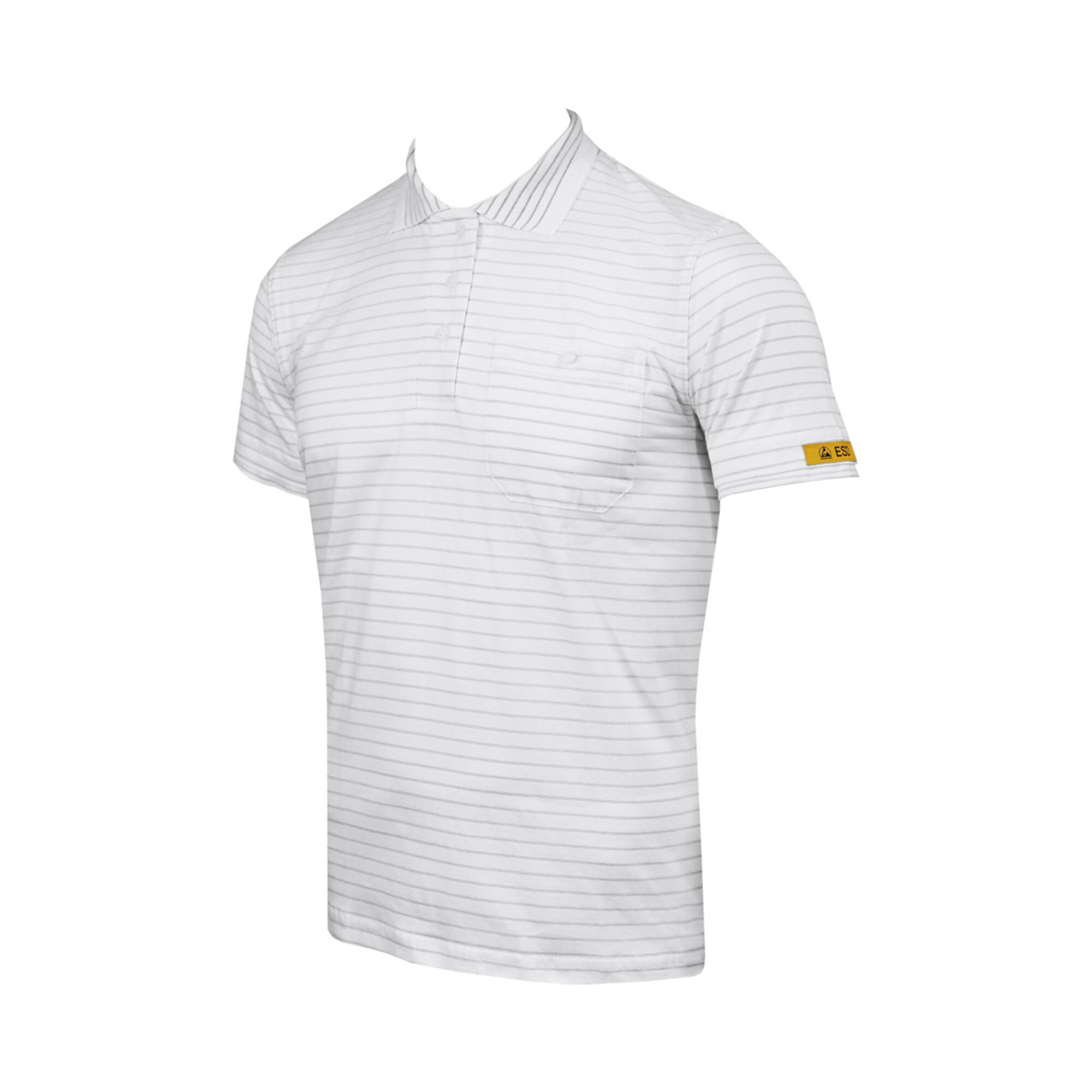 HB Tempex ESD Damen Polo-Shirt Conductex Cotton Knit, weiß, Größe: XS