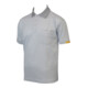 HB Tempex ESD Herren Polo-Shirt Conductex Cotton Knit, silbergrau, Größe: 2XL-1