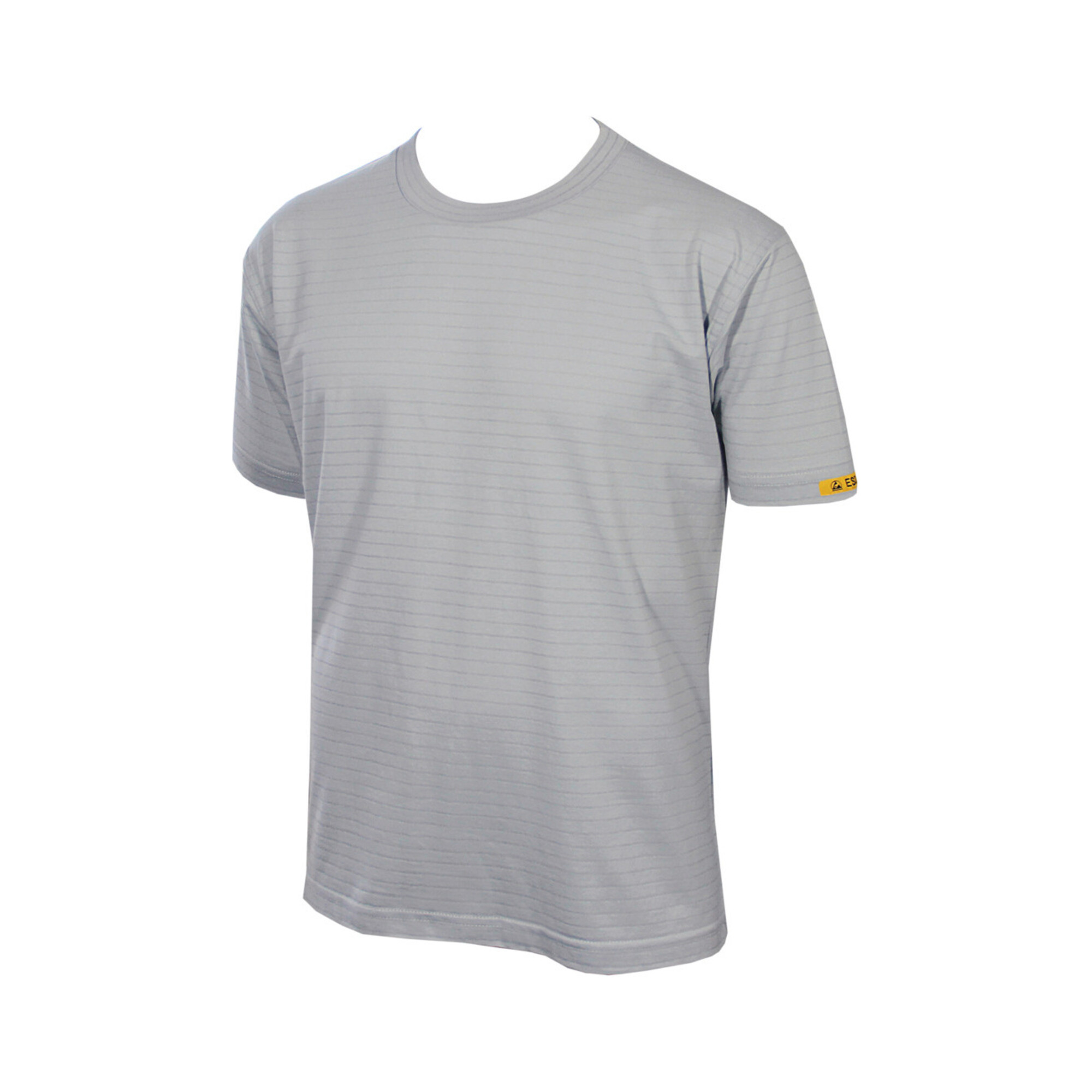 HB Tempex ESD T-Shirt Conductex Cotton Knit, silbergrau, Größe: M