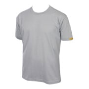 HB TEMPEX ESD t-shirt CONDUCTEX Cotton Knit, zilvergrijs, Maat: L