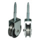 HBS BETZ, Poulie à rouleaux 471/70, roue Ø 70 mm, largeur 13 mm, palier lisse en fonte grise-1