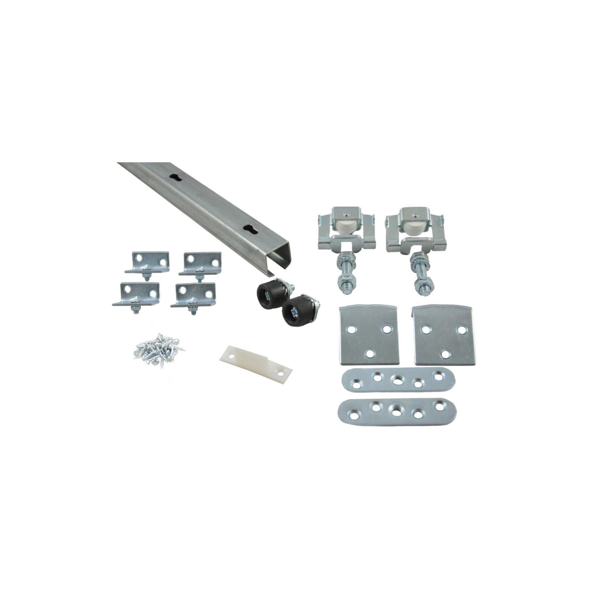 Produktbild von HBS-BETZ Schiebetorrolle 160 Mm – Verzinkter Stahl – Tragkraft 175 Kg – Für 14/17 Mm Schienen