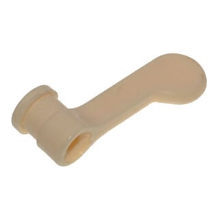 HBS BETZ, verrou 4100K, 14 sans plaque polyamide, ivoire
