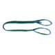 Hebeband verde 2000 kg, doppio strato, 2 m