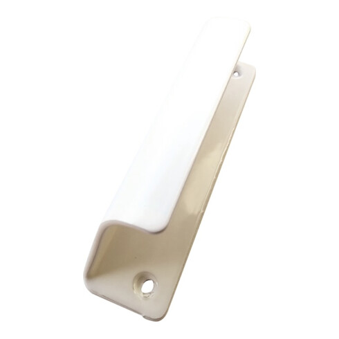 Hebetürgriff Alu.weiß besch.(RAL9016) 70mm