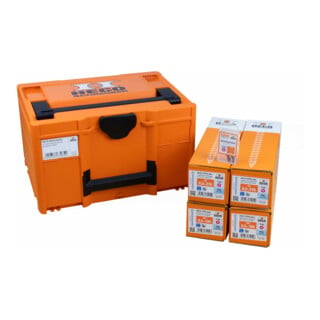 HECO Aktionskoffer "CombiConnect", HT-plus CombiConnect 8,5 x 190, HT-plus CombiConnect 8,5 x 215, Langbits HD-40 70mm, in Systainer3 M237
