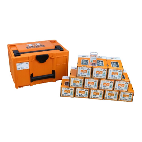 HECO Aktionskoffer "HT-plus Ø 4,5 mm, HD-25", HT-plus Senkkopfschraubensortiment, Ø4,5mm, HECO-Drive HD-25, 2.400 Schrauben, in Systainer3 M237