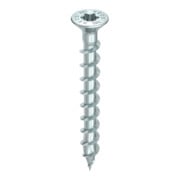 Heco Beschlagschroef TOPIX-plus 4,5 x 40, verzonken kop, HECO-Drive, variabel volledig draad, verzinkt blauw, A3K-1