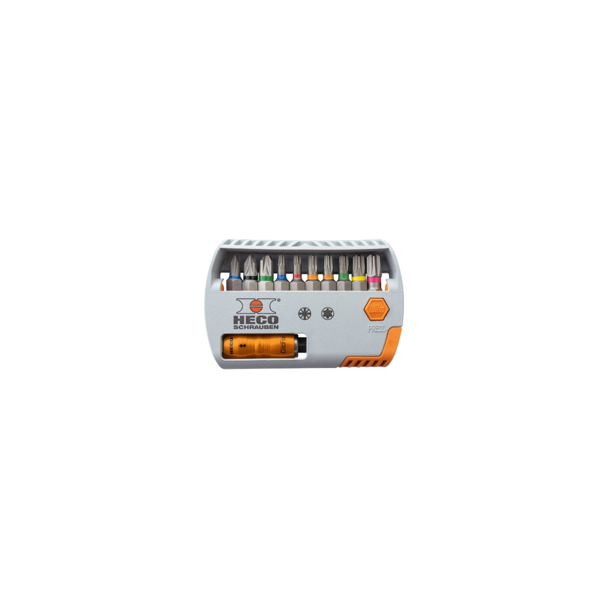 HECO Bitbox-Selector Pozi- und T-Drive 11-tlg.