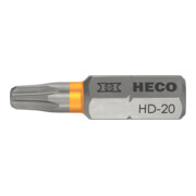 HECO Bits, HECO-Drive, HD-20, Farbring: orange, im Blister