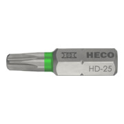 HECO Bits, HECO-Drive, HD-25, Farbring: grün, im Blister