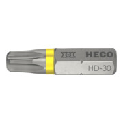 HECO Bits, HECO-Drive, HD-30, Farbring: gelb, im Blister