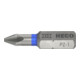 HECO Bits, Pozi-Drive, PZD-1, Farbring: blau, im Blister-1