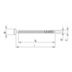 Heco FIX-plus 3,0 x 10 Rundkopf Pozi-Drive VG A2K-3