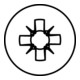HECO-FIX-plus 3,0 x 10, tête ronde, Pozi-Drive, FT, A2K, 1000 pcs.-4