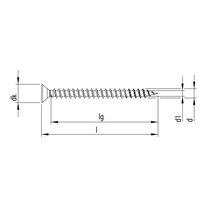 Heco FIX-plus Senkkopf T-Drive VG A2K