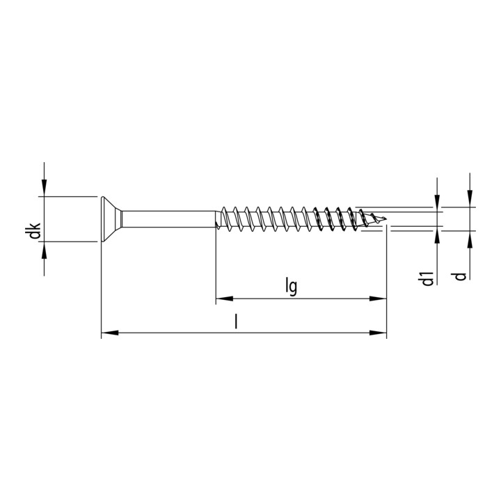 Heco FIX-plus Senkkopf T-Drive TG A2L