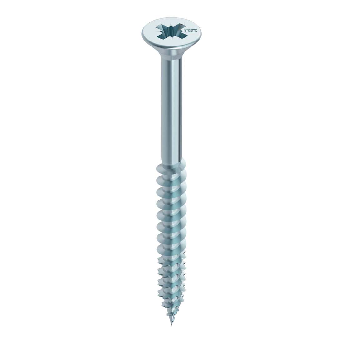 HECO-FIX-plus 5,0 x 100, tête fraisée, Pozi-Drive, FP, A2K, 100 pcs.