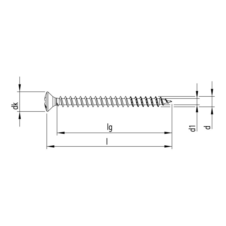 Heco FIX-plus A2 Linsenkopf Pozi-Drive VG