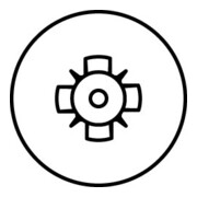 HECO HECO-TOPIX-plus 5,0 x 70, Testa svasata + foro testa, Pozi-Drive, VVG, A3K-4