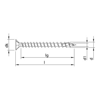 HECO-TOPIX-plus A2 Vite a testa svasata, Pozi-Drive, VVG 61697