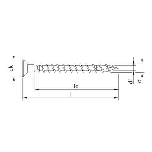 HECO HTP Senkkopf PZD 4,0x 45 zn-bl Kopfb.VGHP
