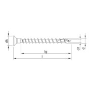 HECO HTP Senkkopf PZD 4,0x 45 zn-bl Kopfb.VGHP-3