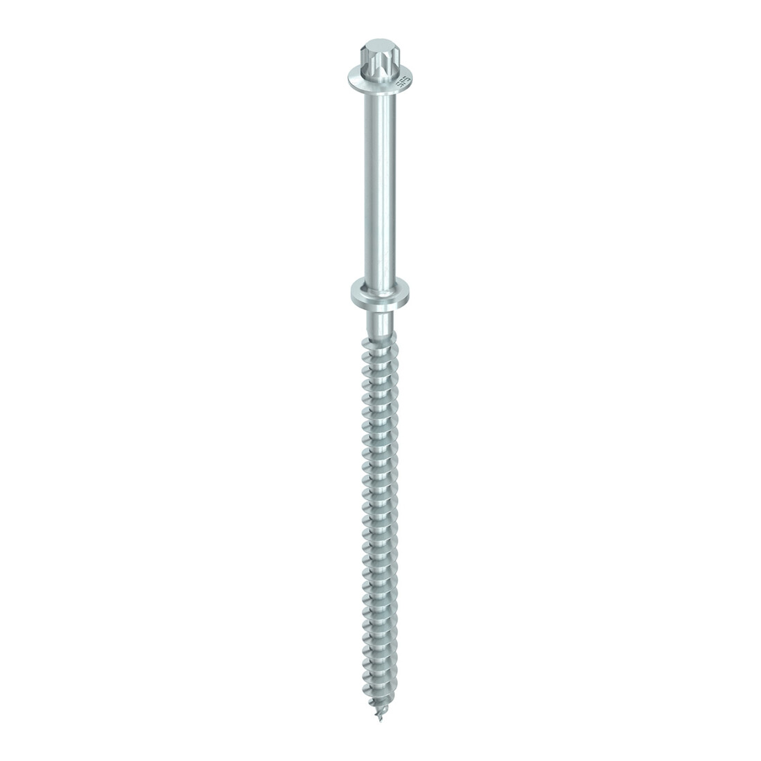 HECO Kopf VB-48, Außen-TX, Teilgewinde, verzinkt blau, A2K, gleitbeschichtet