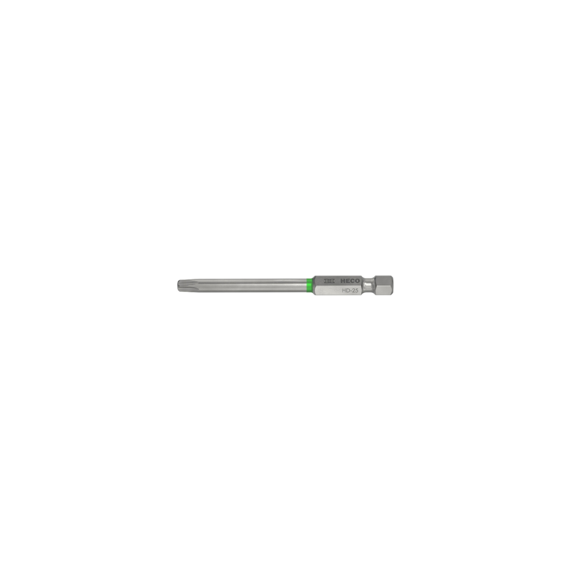 HECO Langbits, HECO-Drive, HD-25, Farbring: grün, im Blister