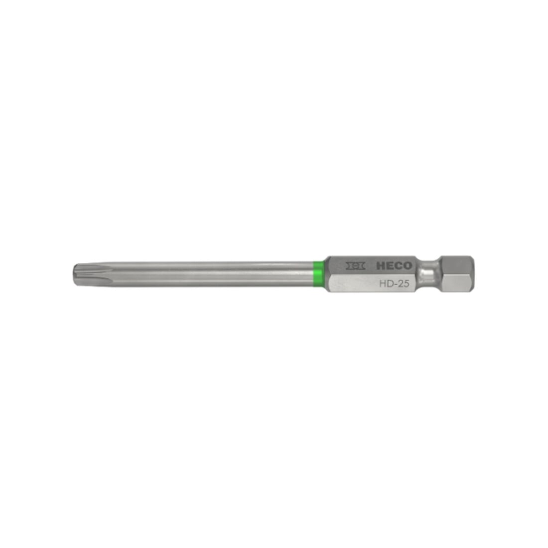 HECO Langbits, HECO-Drive, HD-25, Farbring: grün, im Blister