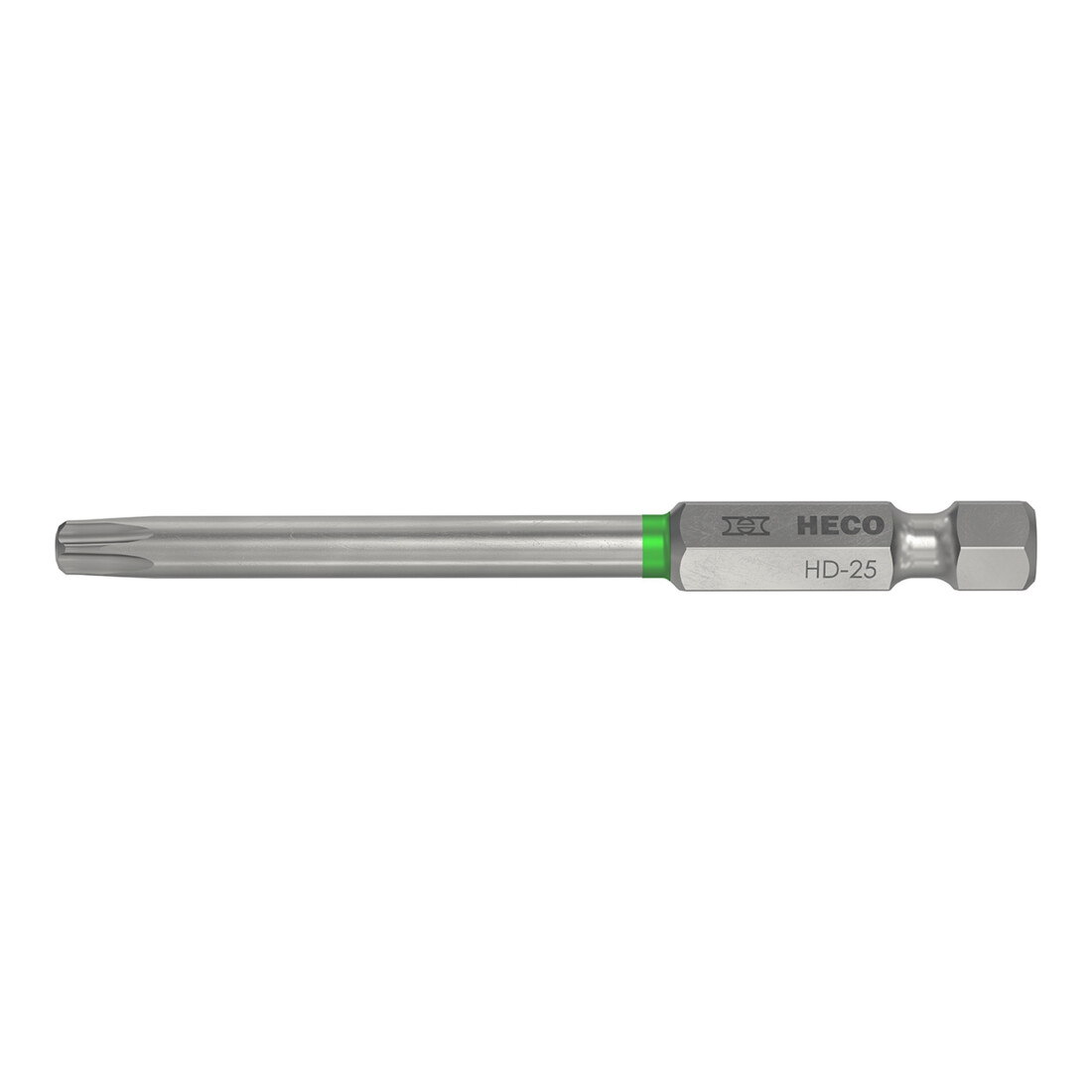 HECO Langbits, HECO-Drive, HD-25, Farbring: grün, im Blister