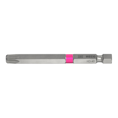 HECO Langbits, HECO-Drive, HD-40, Farbring: pink, im Blister