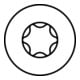 Heco MULTI-MONTI-plus F A4, Senkkopf, T-Drive-4