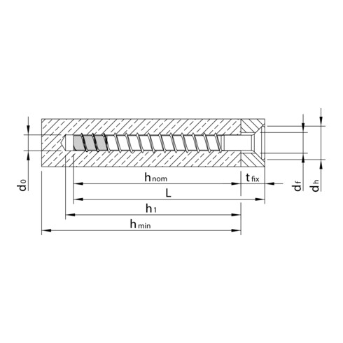 Heco MULTI-MONTI-plus F A4, Senkkopf, T-Drive