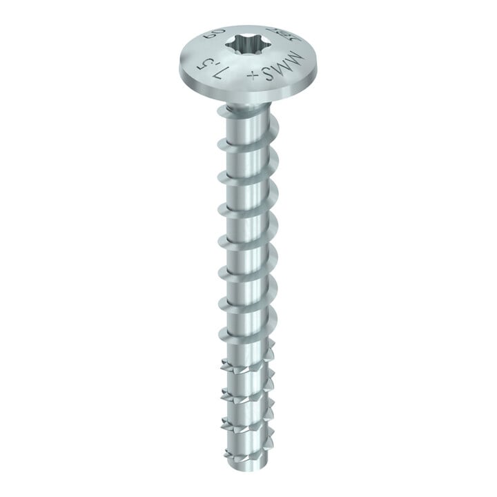 Heco MULTI-MONTI-plus MS 7,5 x 35 Montageschienenanker T-Drive A2K
