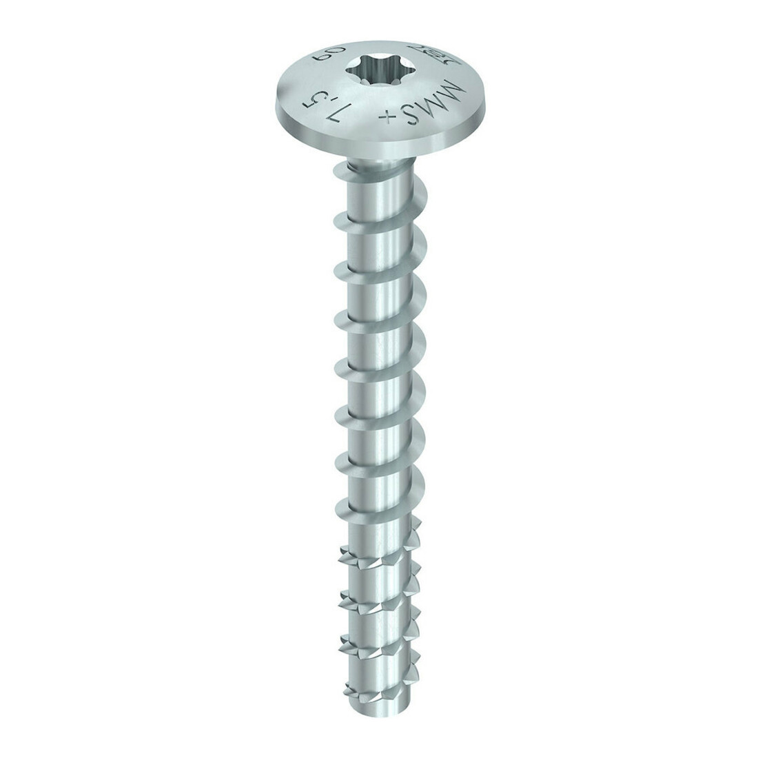 Heco MULTI-MONTI-plus MS 7,5 x 45 Montagerailanker T-Drive A2K