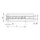 Heco MULTI-MONTI-plus MS 7,5 x 45 Montagerailanker T-Drive A2K
