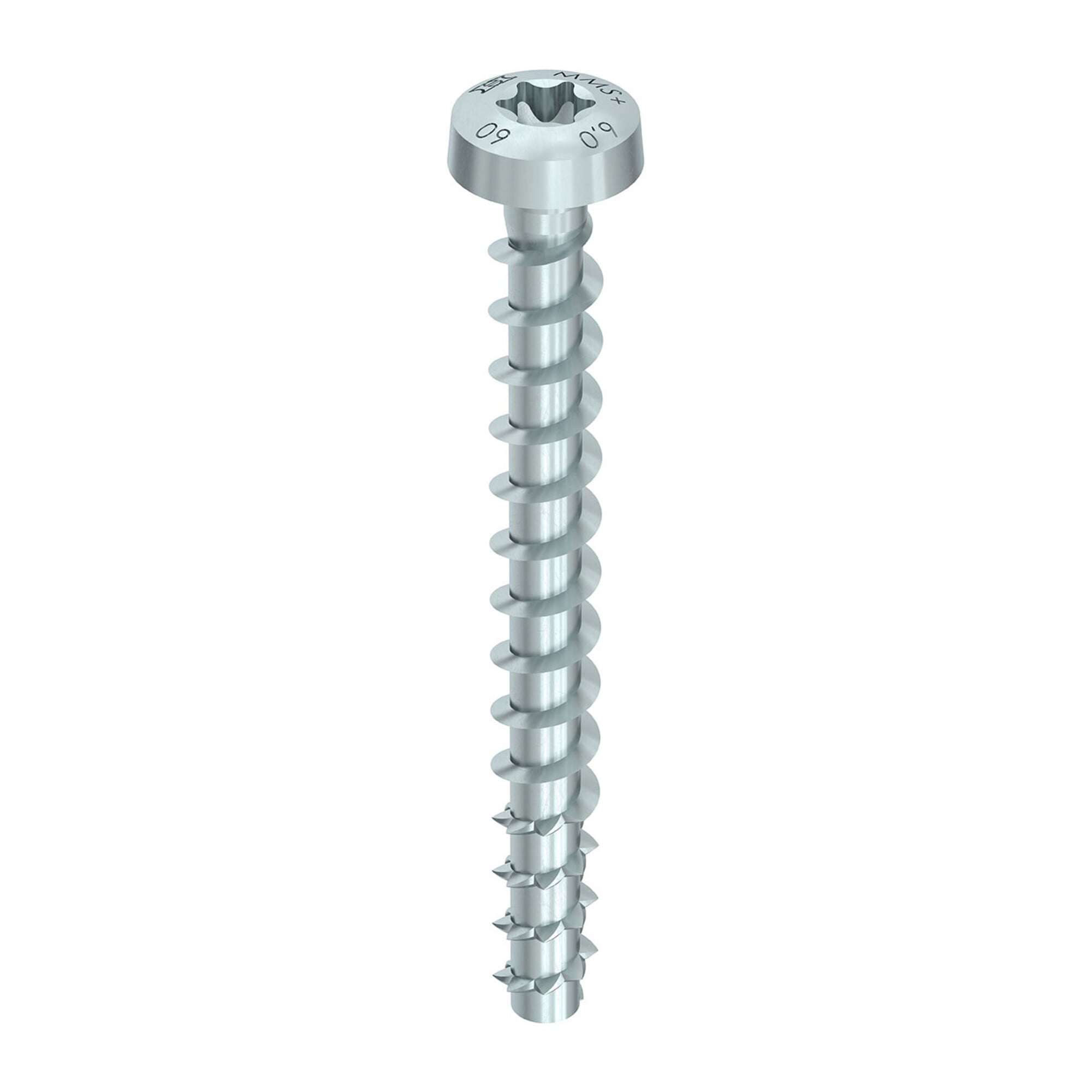 Heco MULTI-MONTI-plus P 6,0 x 40 Rundkopf T-Drive A2K