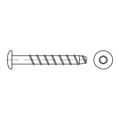 Heco MULTI-MONTI-plus P 7,5 x 35 Rundkopf T-Drive A2K