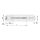 Heco MULTI-MONTI-plus SS 7,5 x 120 Sechskantkopf mit Scheibe A2K