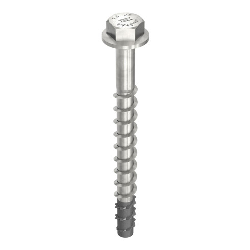 Heco MULTI-MONTI-plus SS A4 7,5 x 105, Sechskantkopf mit Scheibe