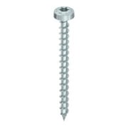 HECO Rundkopf TOPIX-plus 5,0 x 30, T-Drive, filetto completo variabile, zincato blu, A3K-2