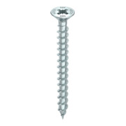 HECO Senkkop TOPIX-plus 4,0 x 40 met freesgroeven, Pozi-Drive, variabel volledig draad, verzinkt blauw, A3K-2