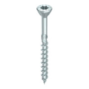 HECO Senk-Topix-plus TCS schroef met freesribben 60°, HECO-Drive, HD-30, deels draad, blauw verzinkt, A3K-1