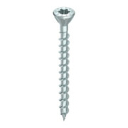 HECO Verzinkte TOPIX-plus TCS schroef met freesribben 60°, HECO-Drive, HD-30, variabel volledig draad, blauw verzinkt, A3K