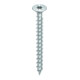 HECO Senkkopf TOPIX-plus 10,0 x 600, T-Drive, Vollgewinde, verzinkt blau, A3K-1