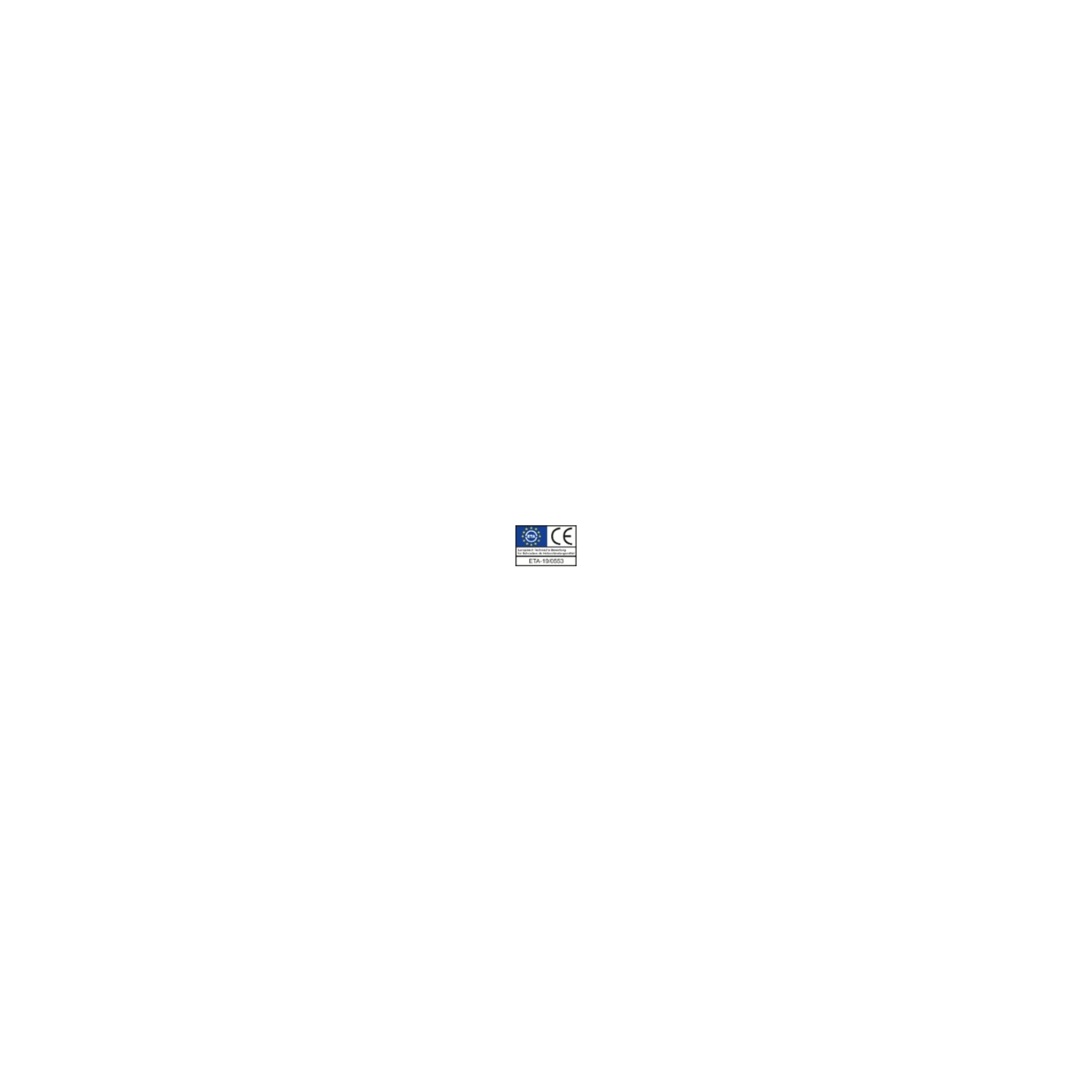 HECO Senkkopf TOPIX-plus 5,0 x 70 mit Frästaschen, HECO-Drive, Teilgewinde, verzinkt blau, A3K