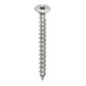 HECO Senkkopf TOPIX-plus mit Frästaschen A2 4,5 x 50, HECO-Drive, HD-25, Variables Vollgewinde, blank, gleitbeschichtet-1