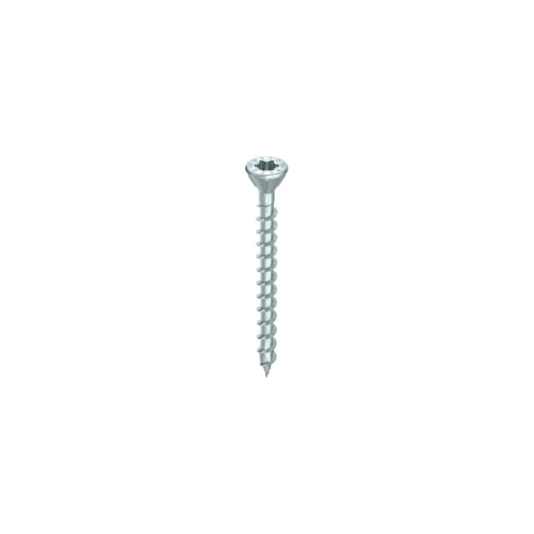 HECO Vite a testa svasata TOPIX-plus TCS con alette fresanti 60°, HECO-Drive, HD-30, filettatura totale variabile, zincata blu, A3K