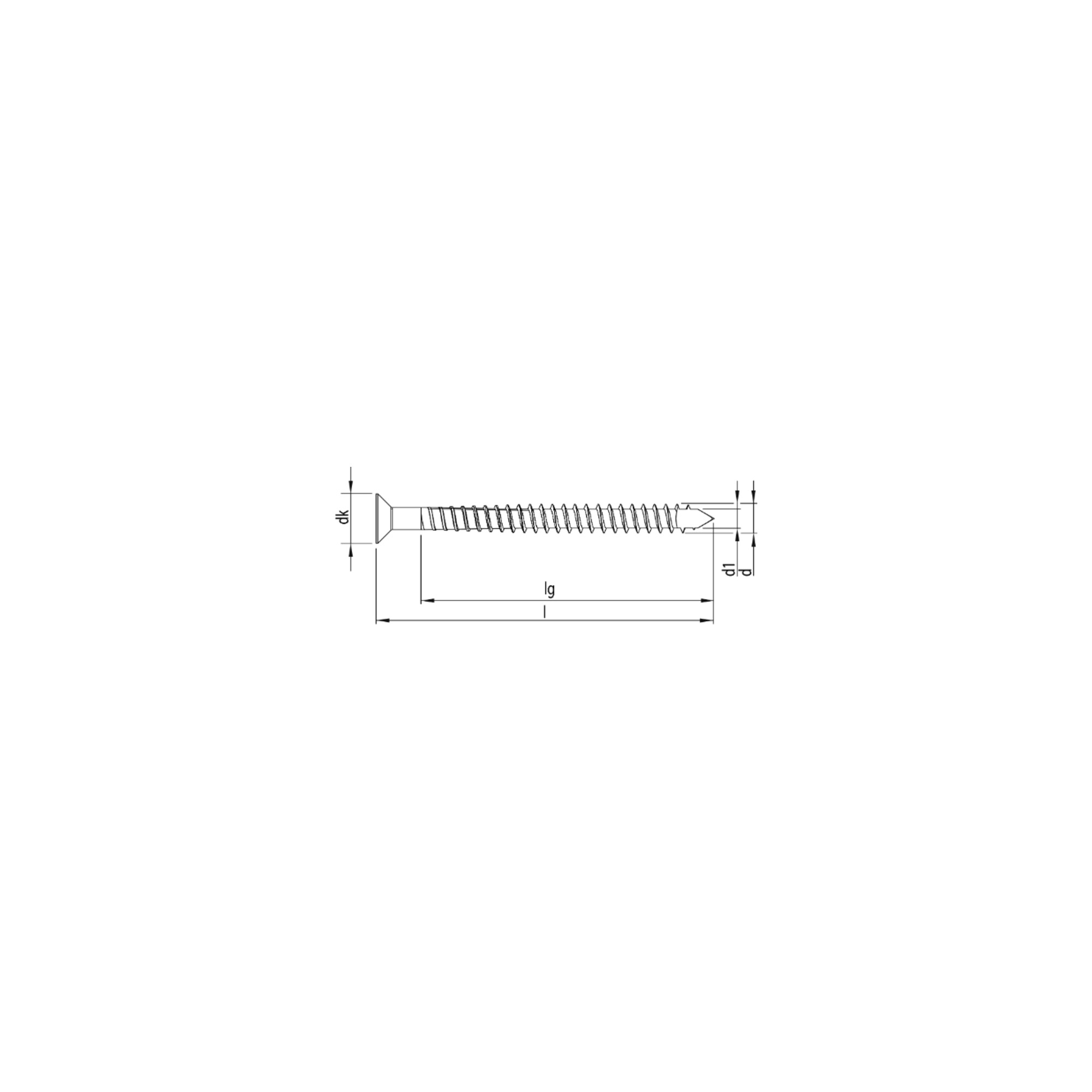 HECO Senkkopf WR-T 13,0 x 700, T-Drive, Vollgewinde, Durocoat T